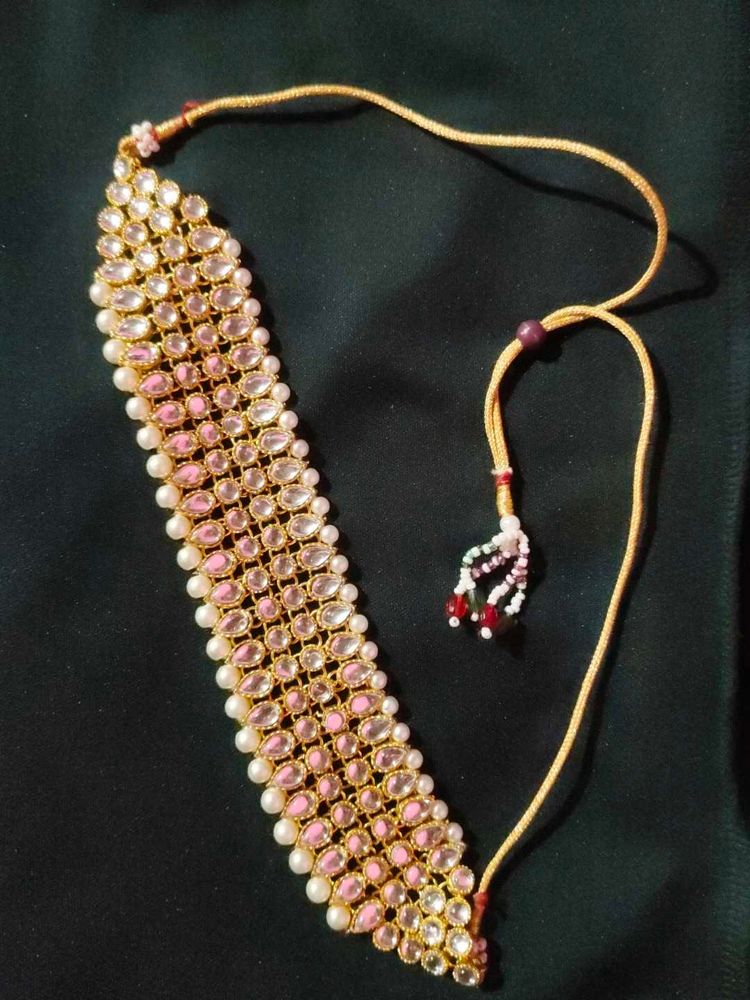 Elegant Kundan Choker Necklace