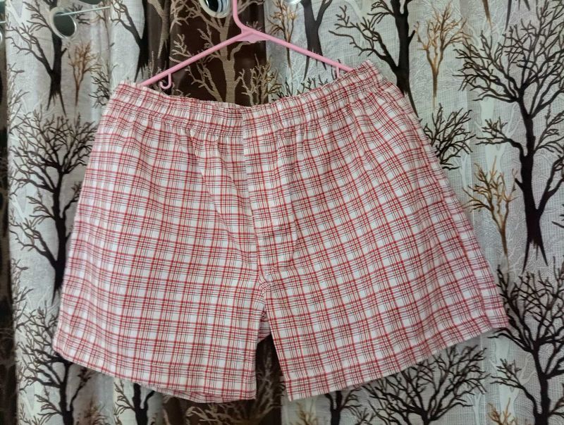 Checked shorts