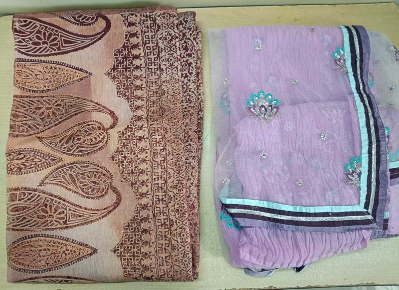 2 Set of Wedding style saree