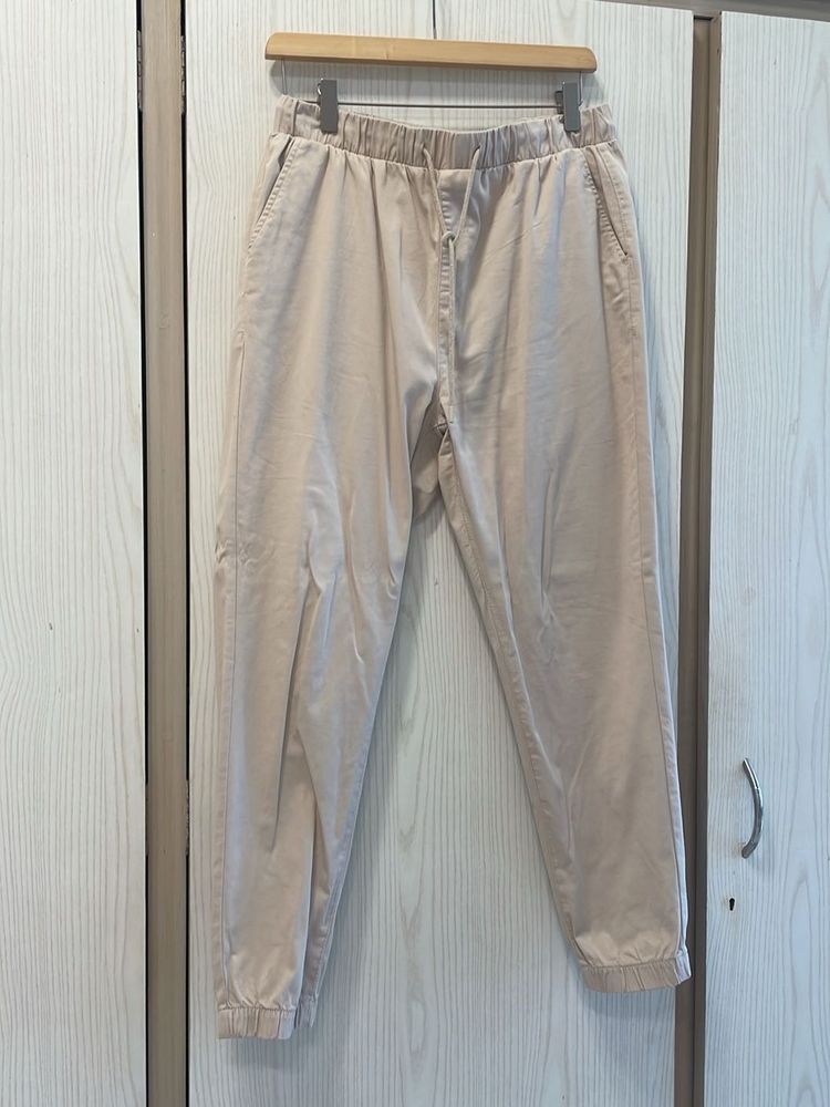 Casual Beige Joggers