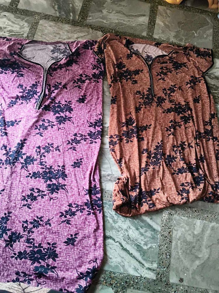 Floral Night Suits (Set of 2)