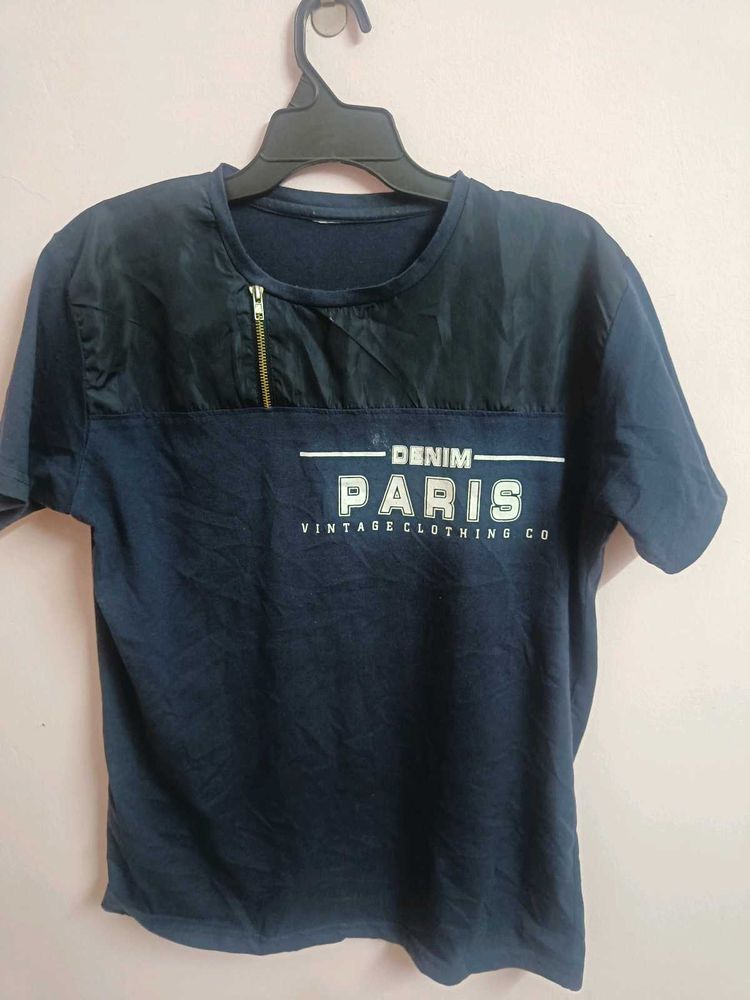 Paris Denim Vintage T-Shirt
