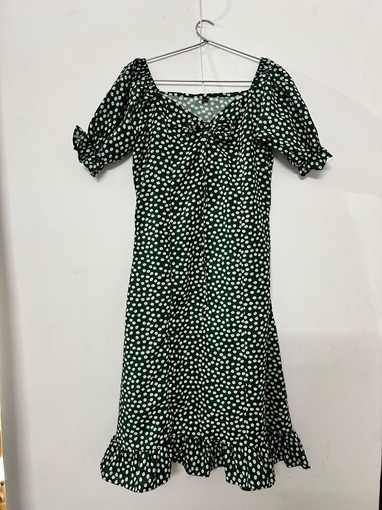 Green Midi Dress
