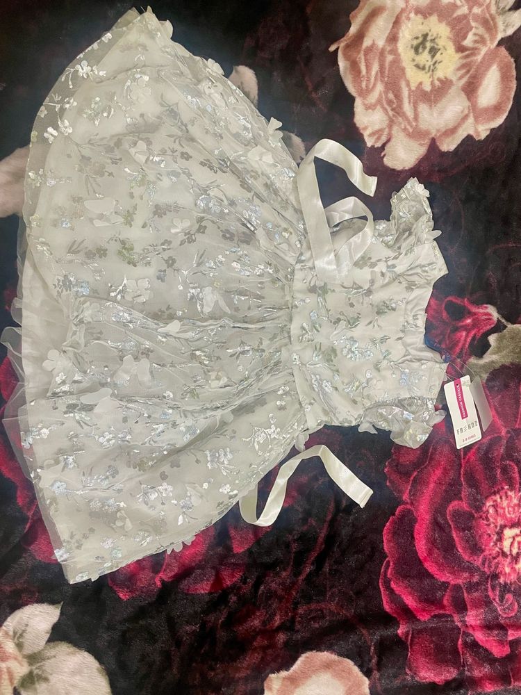 Cute Floral Girl&#39;s Dress