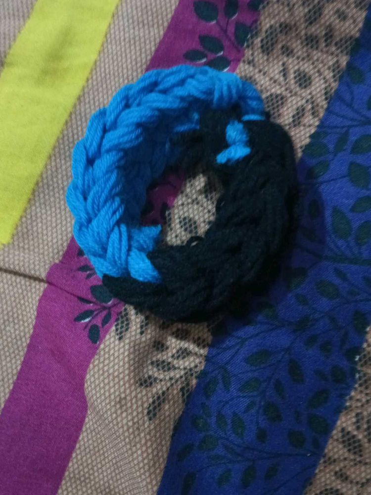 Braided Knit Hair Tie