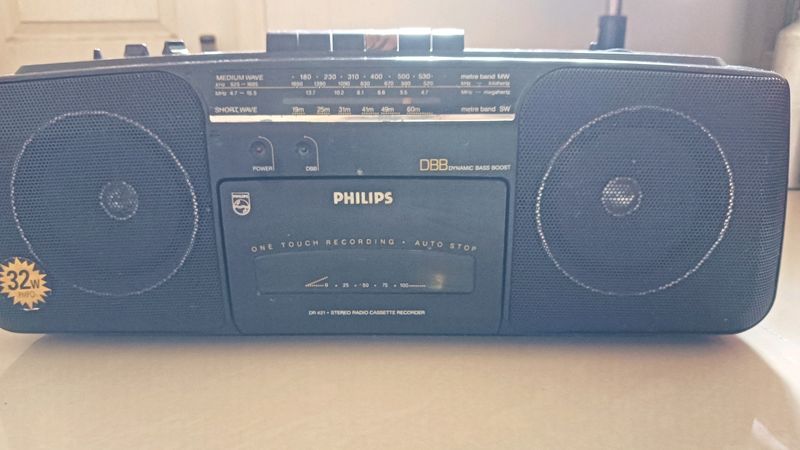 Philips Tape Recorder, Cassette Player &amp; Radio