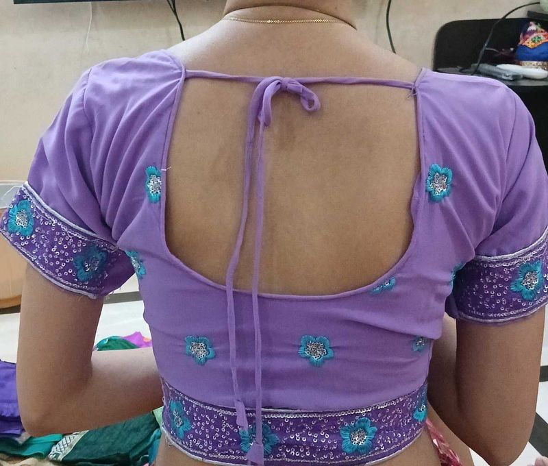 Purple Blouse