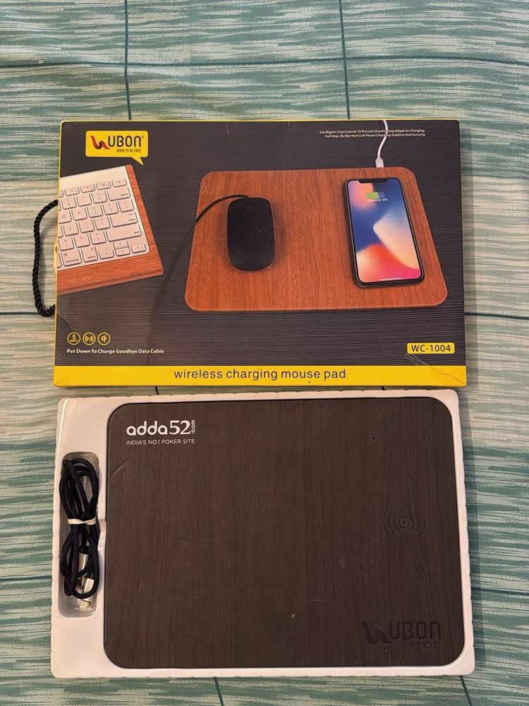 Wireless Charging Mouse Pad
