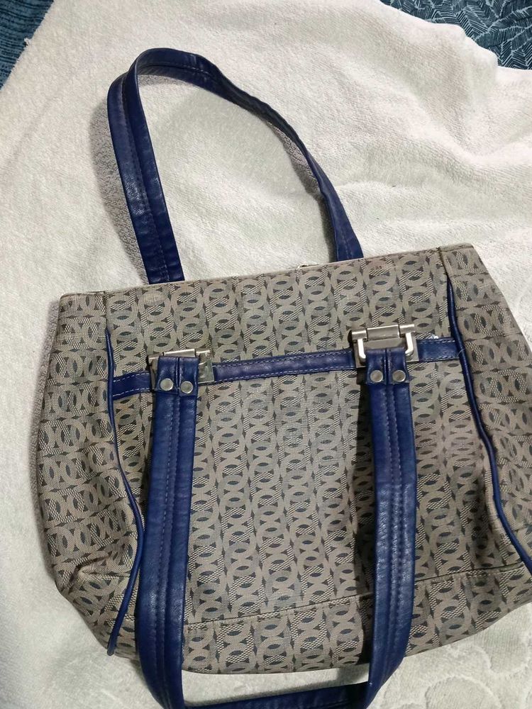 Vintage Patterned Tote Bag