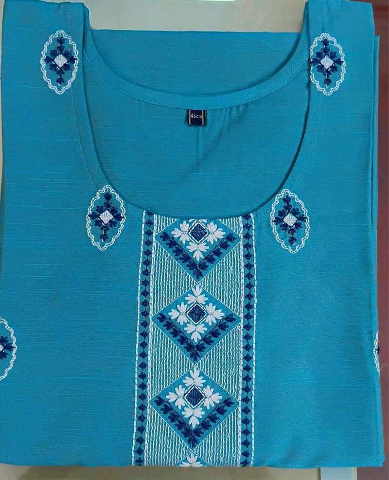 Elegant Embroidered Kurta