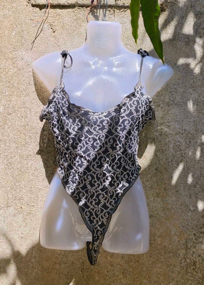 FULL SHIMMERY BODYSUIT