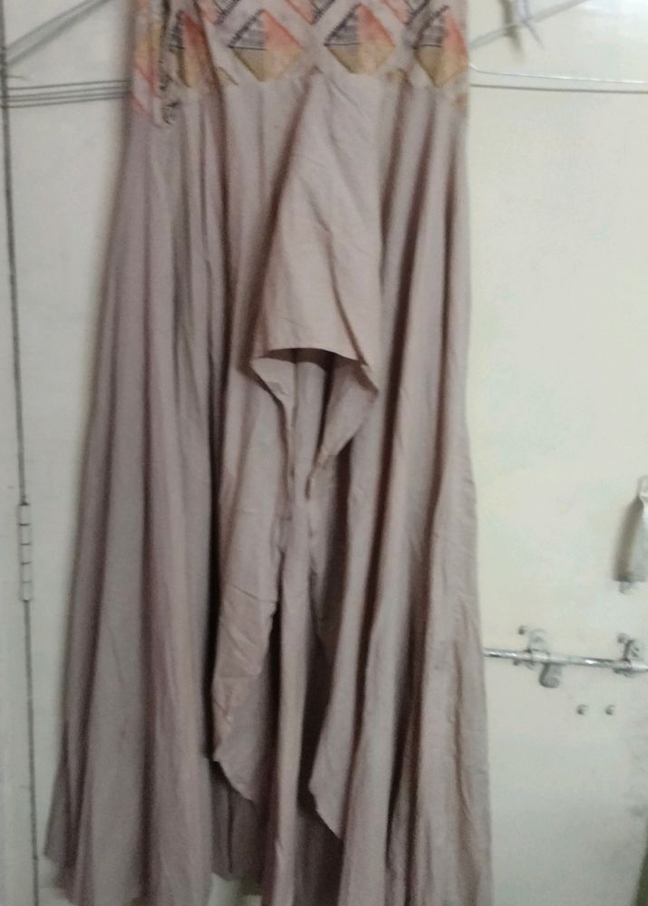 Top In Umbrella Pattern Full Flare