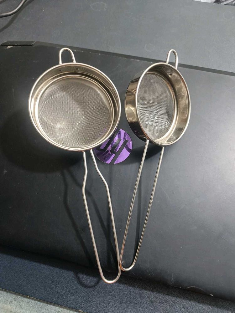 Conical Wire Handle Tea/Coffee Straine Pack Of 2
