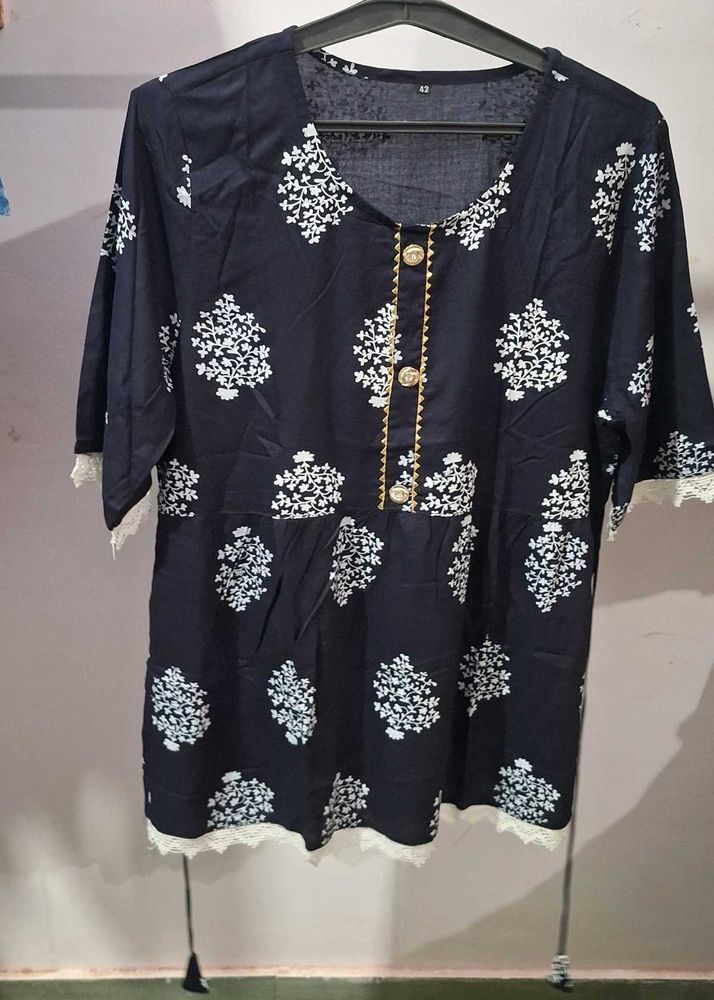 Navy Blue Tunic