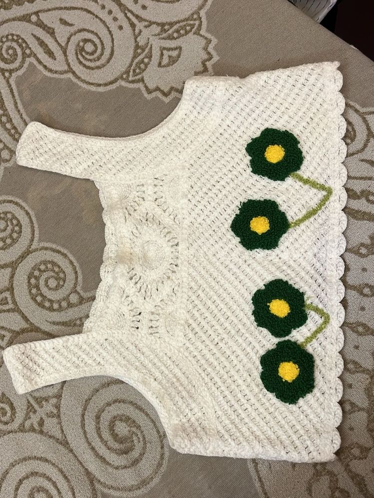 Floral Crochet Top