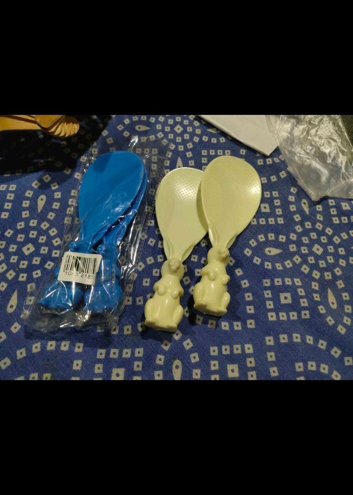 Imported Non Stick Serving Spoons Set Of 2