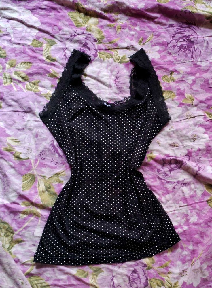 Polka Dotted Tank Top