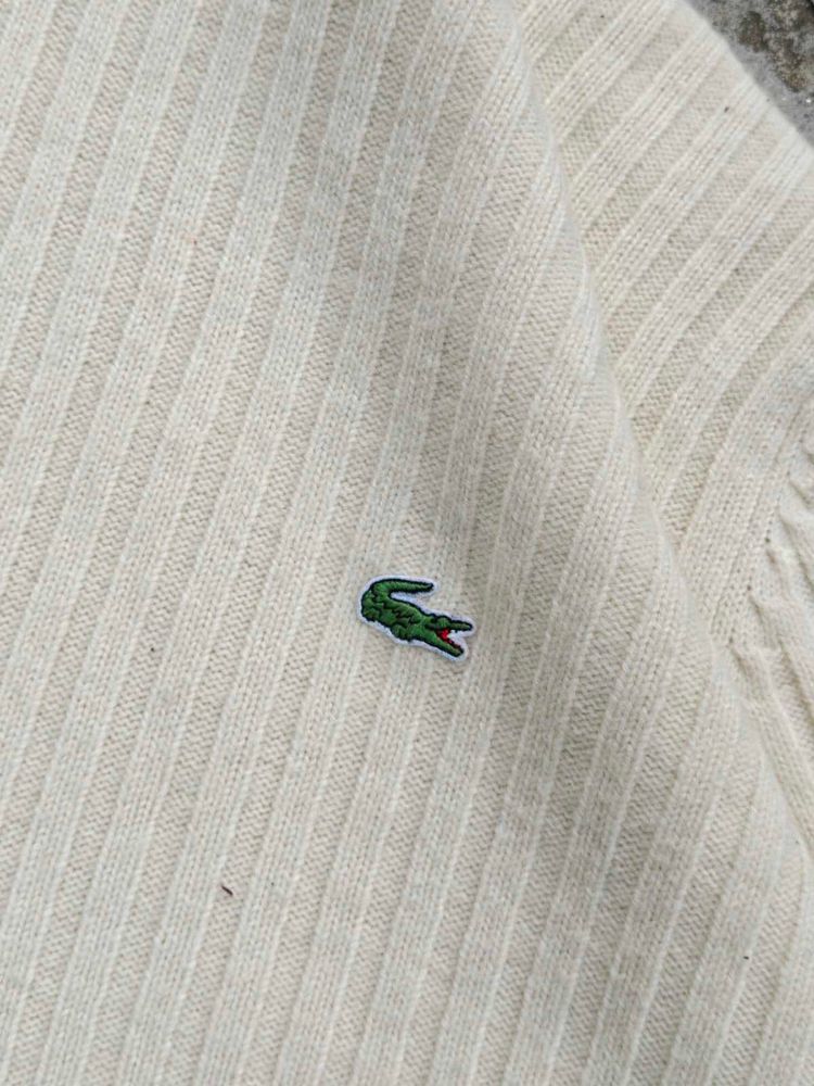 Y2K AESTHETIC Lacoste Turtleneck Sweater