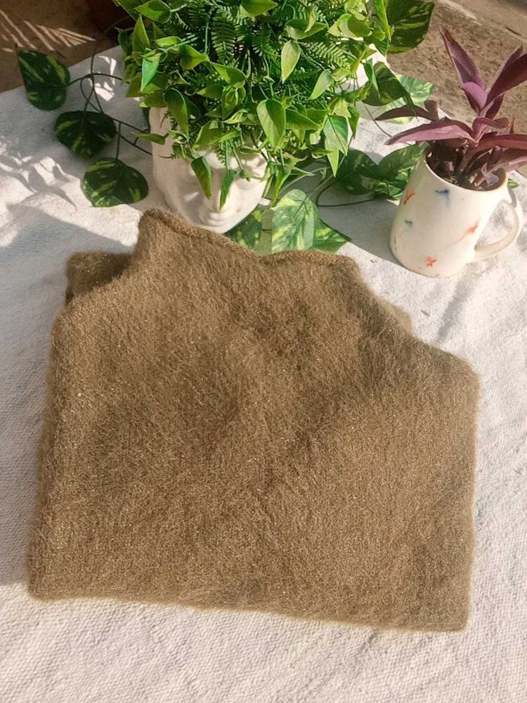 Cozy Olive Knit Sweater
