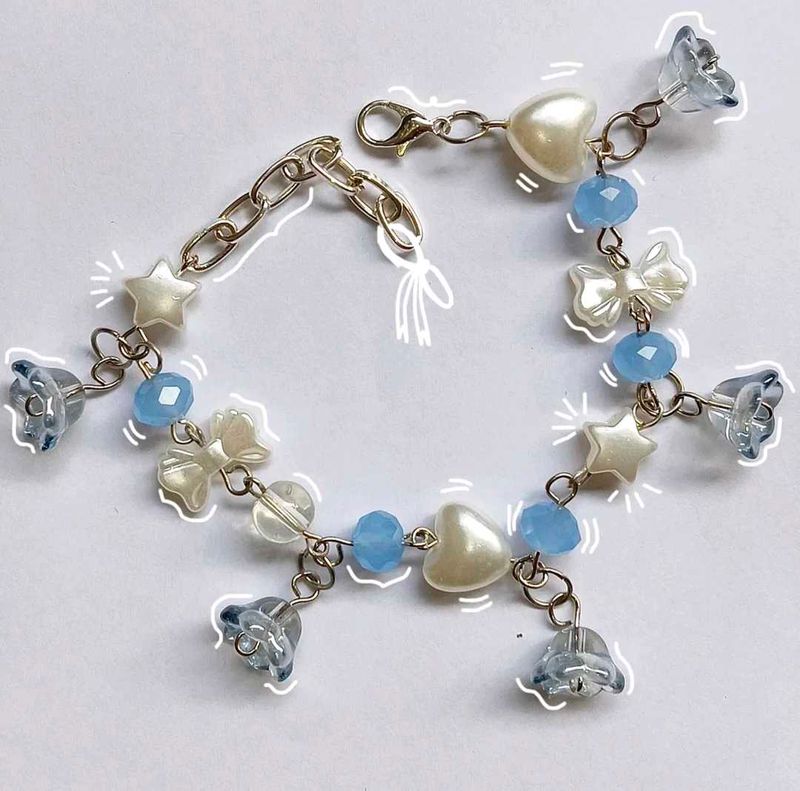 Blue Lily Bracelet 𓇗♡