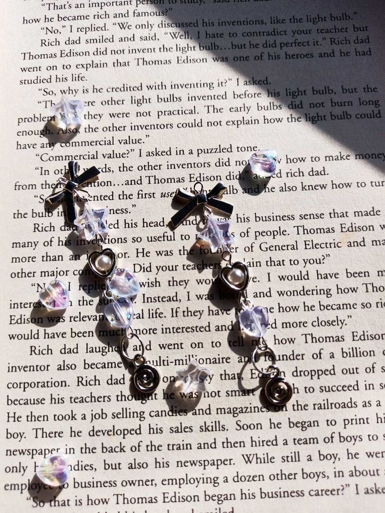 Crystal Bow Earrings