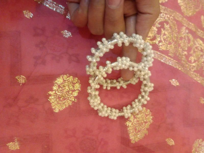 Pearl Bangles - Set of 2