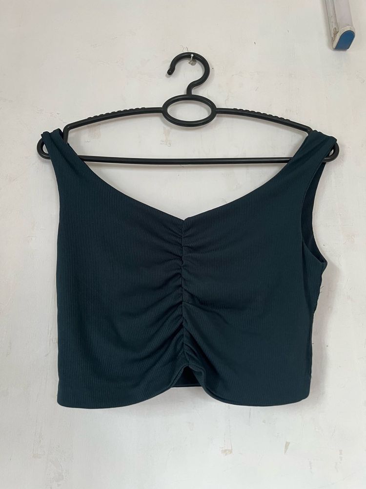 Ruched Front Tank Top