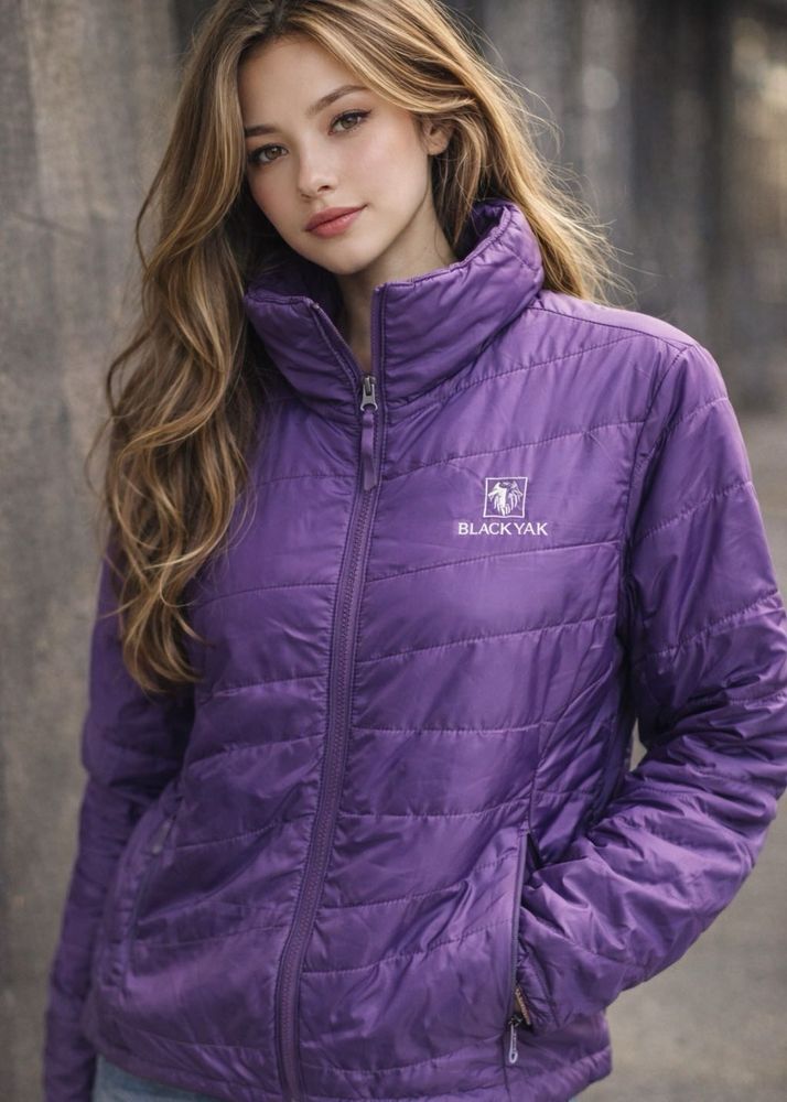 Purple Puffer Jacket - BLACKYAK