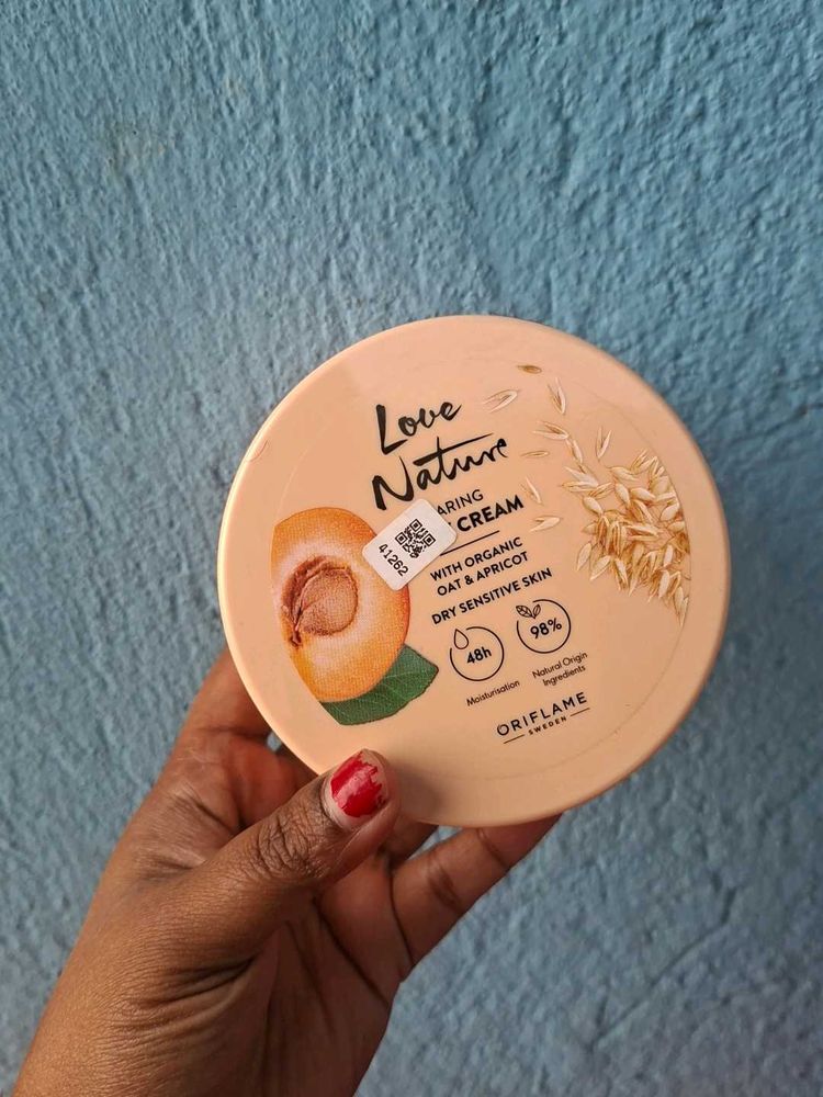 Oriflame Love Nature body Cream for Dry Sensitive