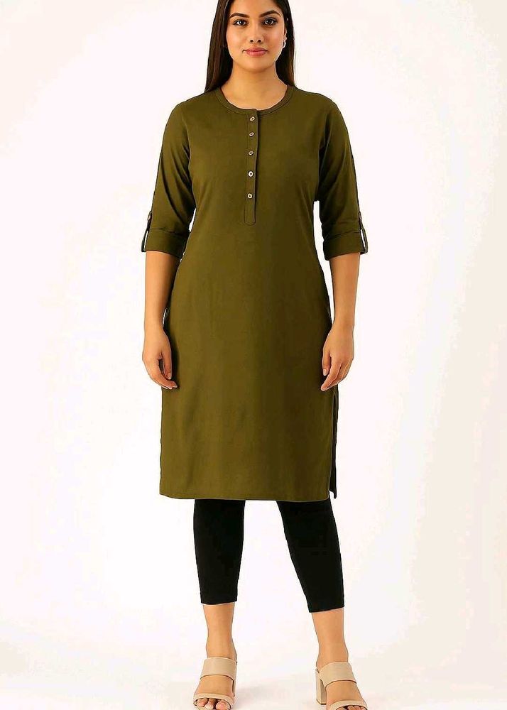 3 kurti set.🟢🔴🔵