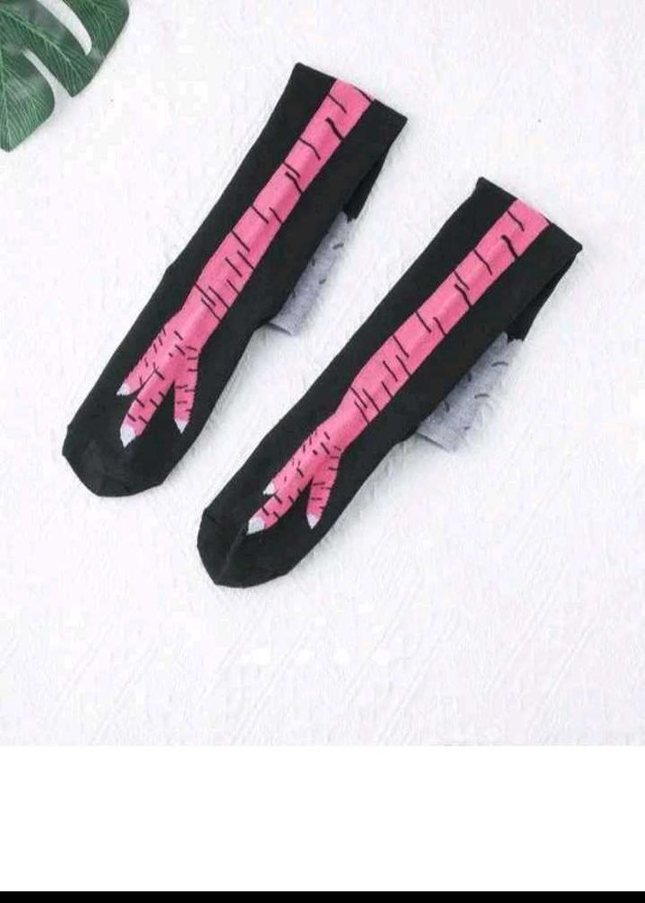 Funky Chicken Leg Socks