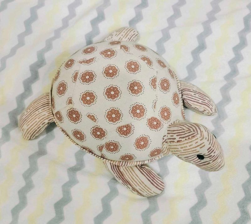 Fabindia Turtle Plush Toy