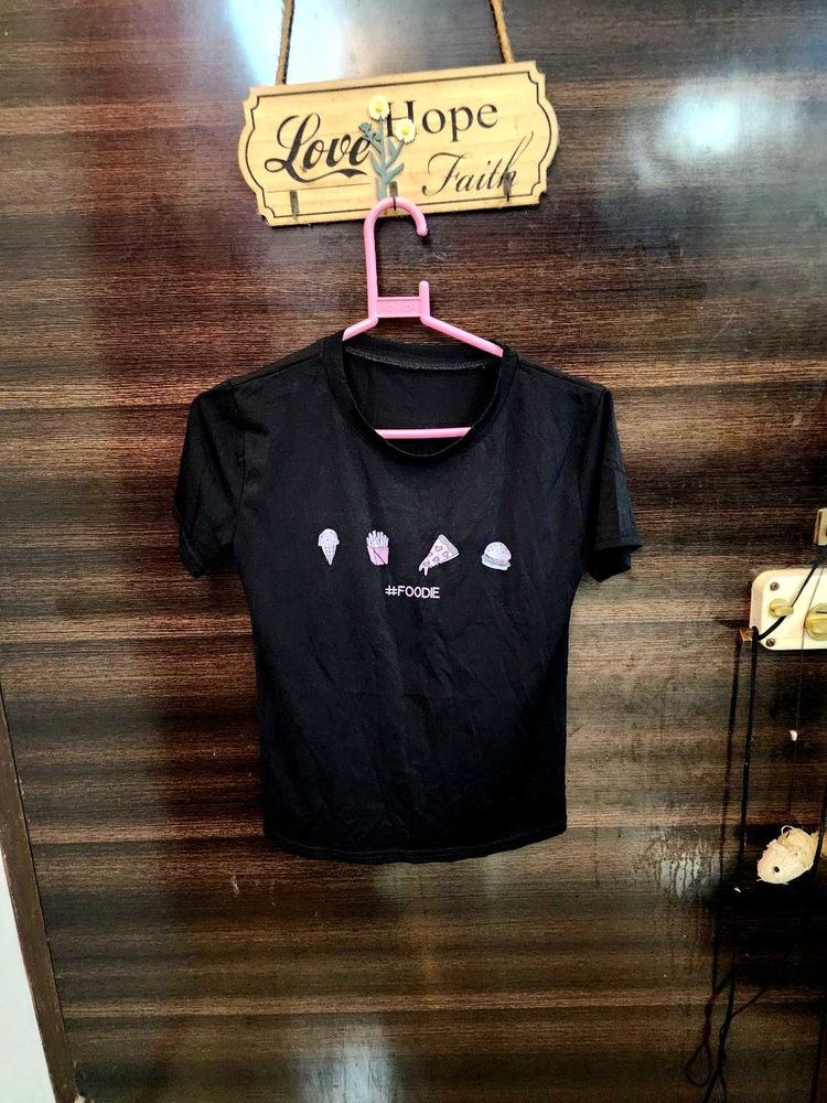 Black Foodie T-Shirt