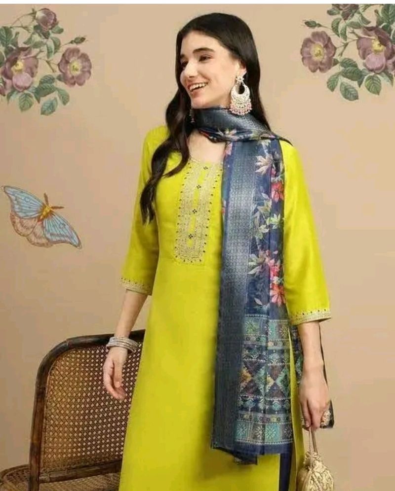 Elegant Kurti Set✨ Festive Wear ❤️