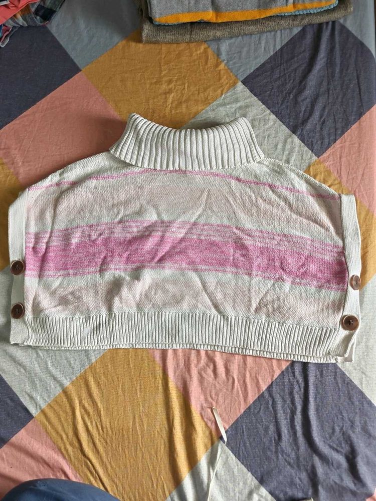Striped Turtleneck Sweater
