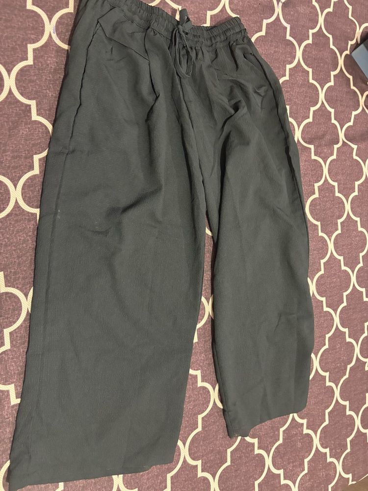 Wide Leg Casual Pants