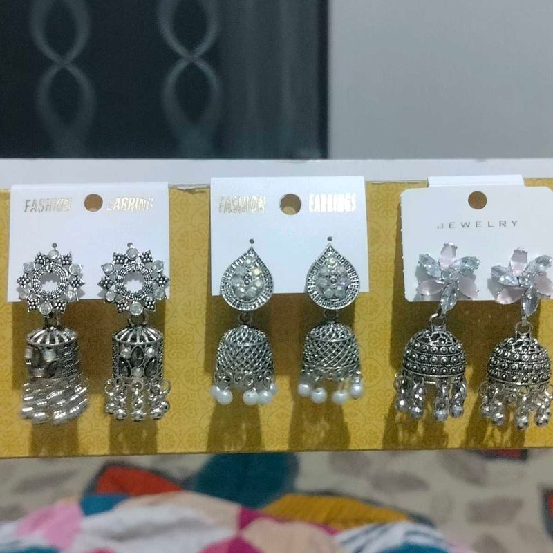 Jhumka Earring Set