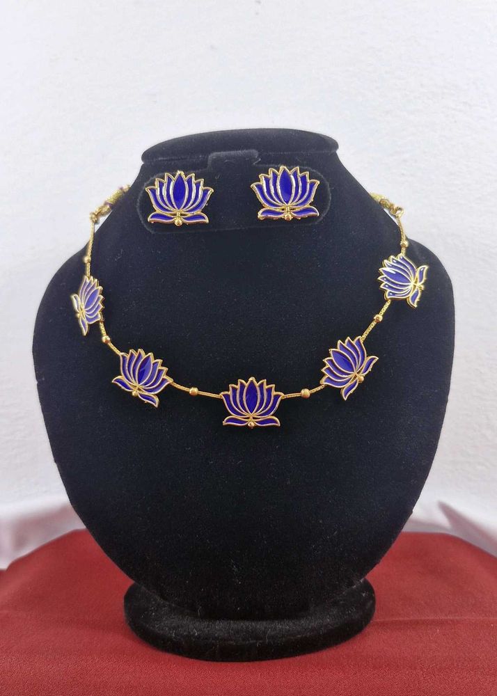 Lotus Necklace Set Fixed Price
