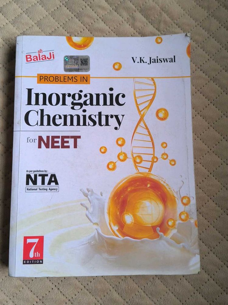 V.K. Jaiswal Inorganic Chemistry NEET