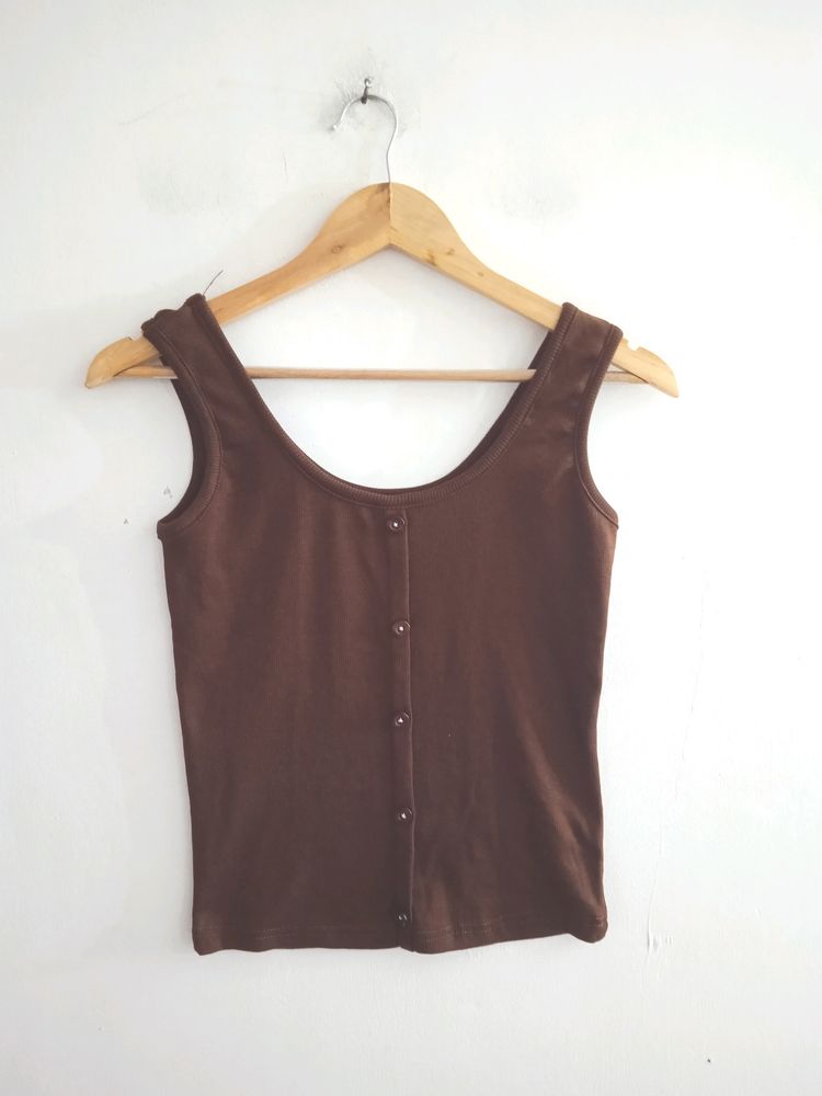 Trending Brown Tank Top (Women)