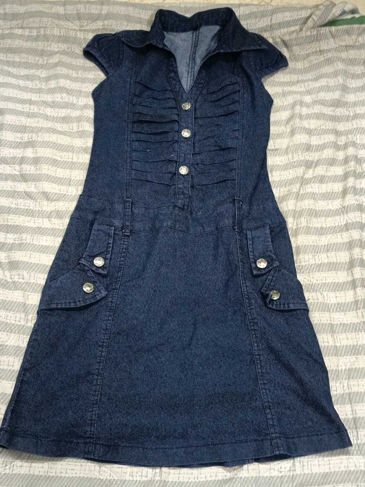 Denim Mini Dress