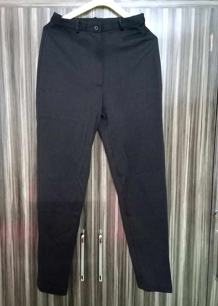 Black Straight Leg Pants