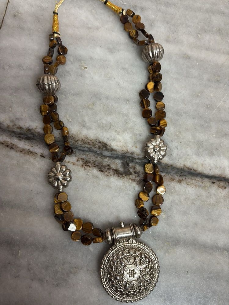 Vintage Tiger Eye Necklace