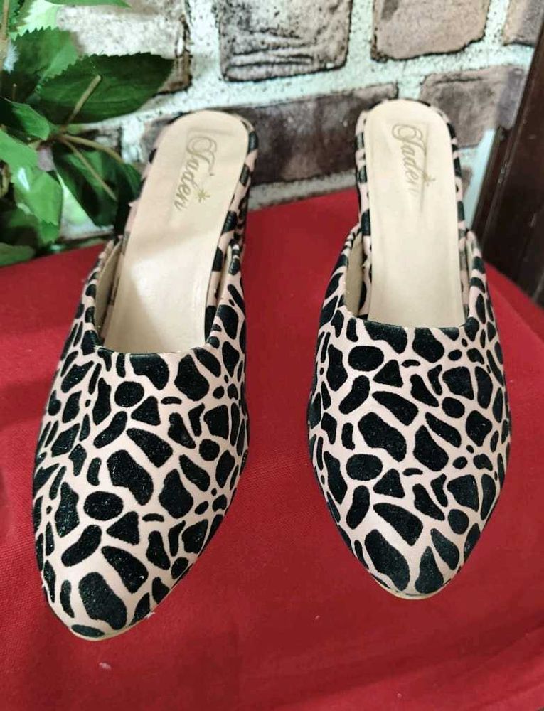 Animal Print Flats