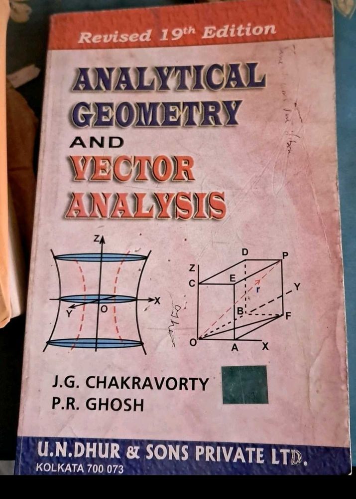 Analytical Geometry And Vector Analysis