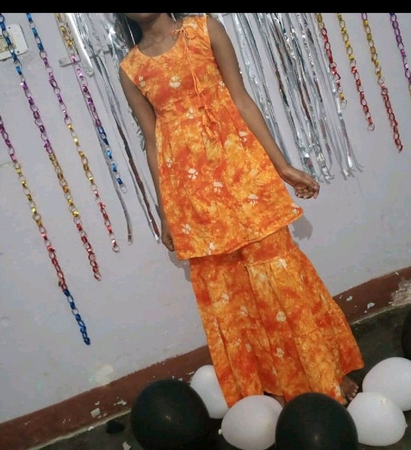 Shrara With Short Frock 🥳🎉👗👗