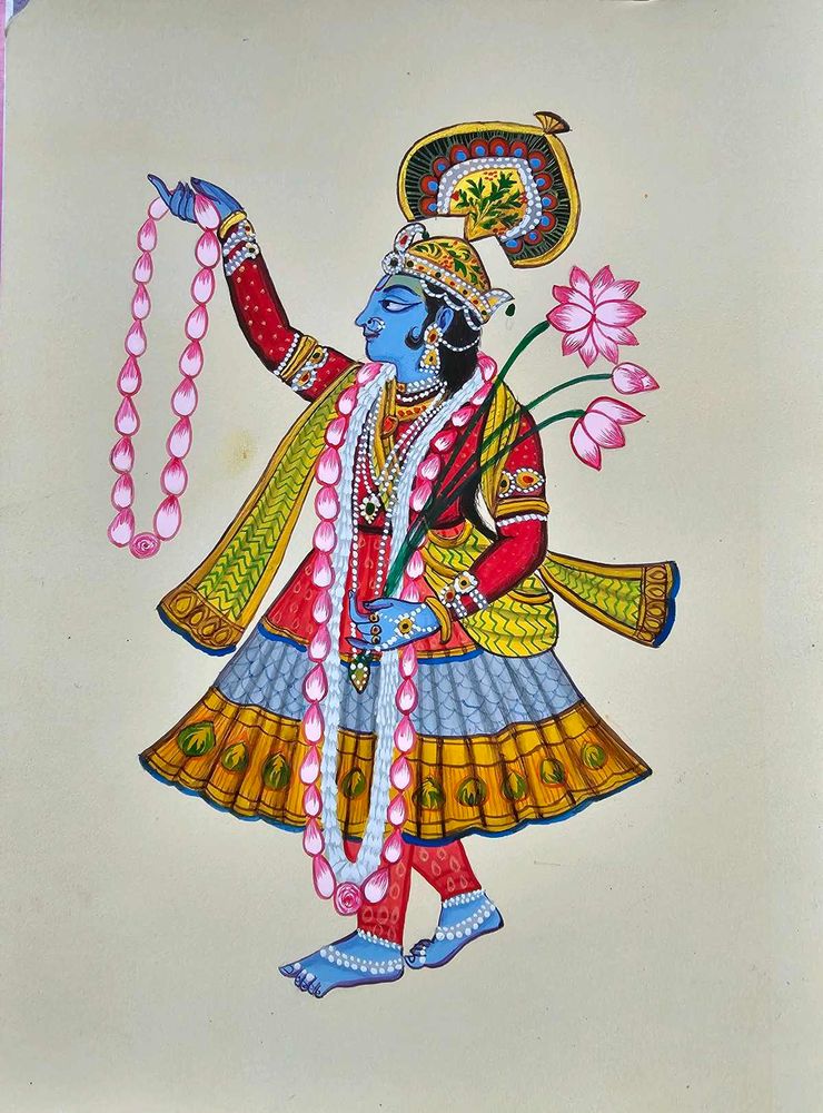 यमुना महारानी जी With Natural Color