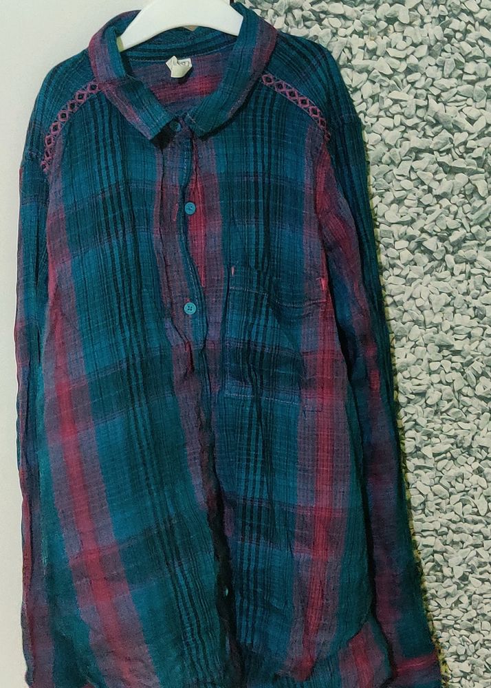 Cotton Fullhand Shirt (L Size)