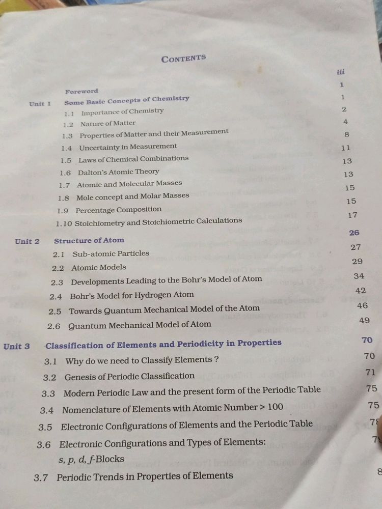 Class 11 NCERT Chemistry Part 1