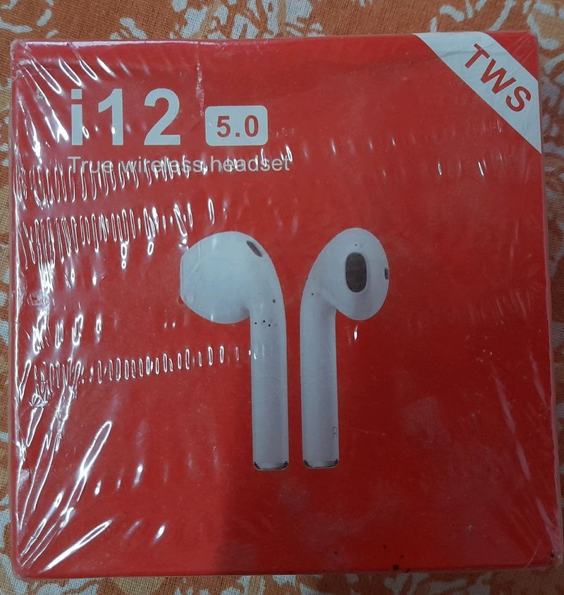 APPLE AIRPODS MASTER COPY, I12 BLUETOOTH EARPHONES